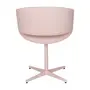 CADEIRA COM BRAÇOS GIRATÓRIA HERON - QUARTZO ROSA/QUARTZO ROSA - Foto 4
