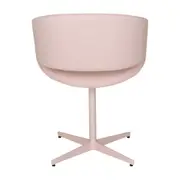 CADEIRA COM BRAÇOS GIRATÓRIA HERON - QUARTZO ROSA/QUARTZO ROSA - Foto 4