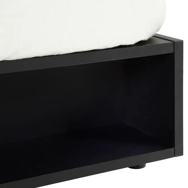 CAMA DE CASAL 1,38 M GLIDE - PRETO - Foto 5