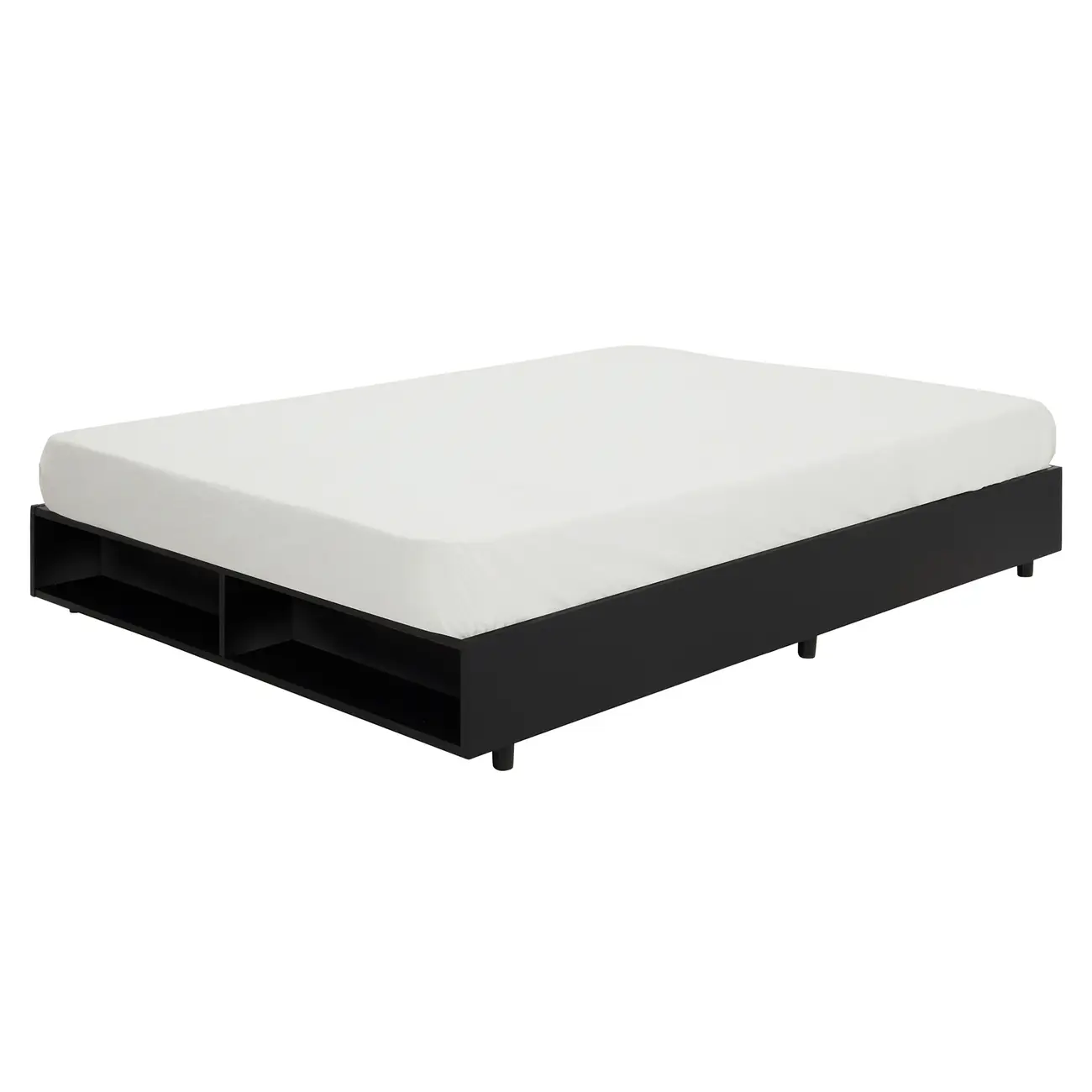 CAMA QUEEN 1,58 M GLIDE - PRETO - Foto 1
