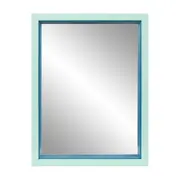 ESPELHO 43 CM X 33 CM COLOR MATCH - SORBET DE MENTA/ZIMBRO - Foto 1