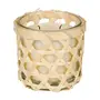 VELA POTE 10 CM TROPIK - FIBRA CLARA/ BRANCO - Foto 2