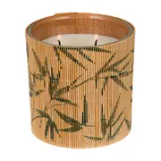 VELA 10 CM ARÁLIA - BAMBU/BRANCO - Foto 2