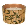 VELA POTE 13 CM ARÁLIA - BAMBU/BRANCO - Foto 2