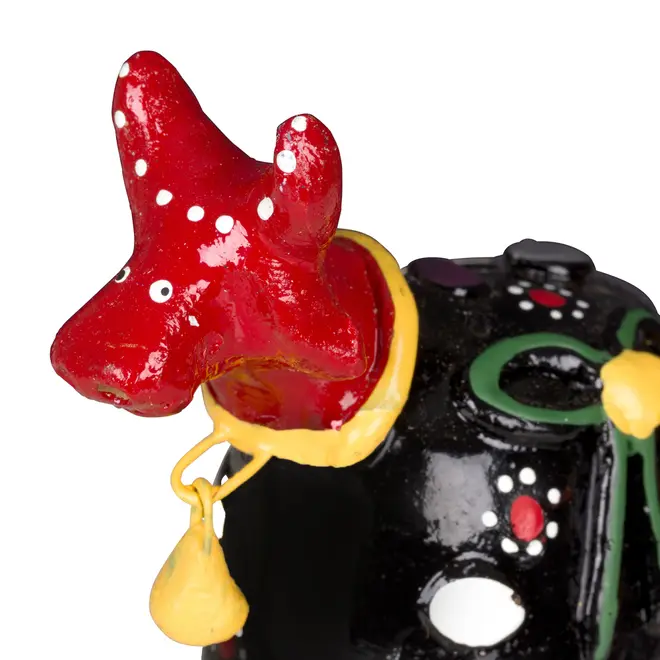 BUMBA MEU BOI ADORNO MESA MINI 5 CM - MARROM/MULTICOR - Foto 4