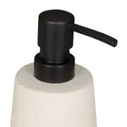 PORTA-SABONETE LÍQUIDO WANI - BEGE/PRETO - Foto 4