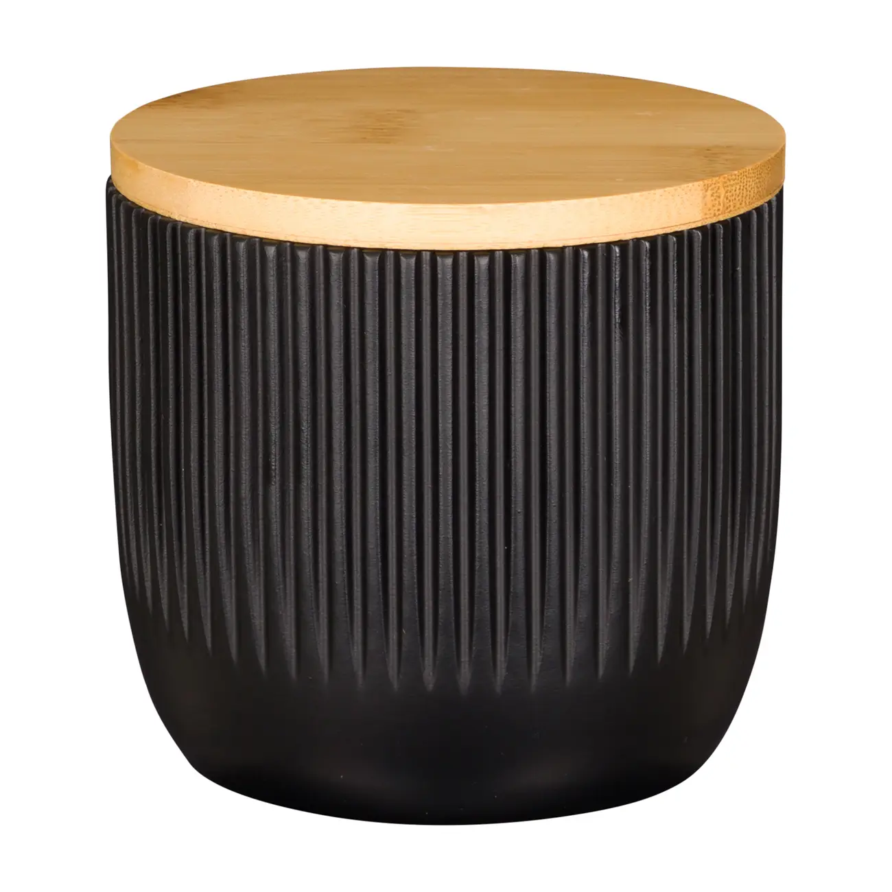 PORTA-ALGODÃO WARRI - PRETO/BAMBU - Foto 1