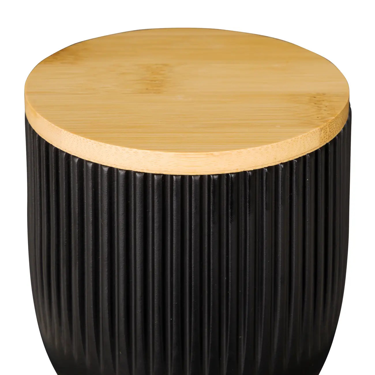 PORTA-ALGODÃO WARRI - PRETO/BAMBU - Foto 3