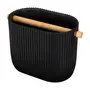 PORTA-UTENSÍLIOS WARRI - PRETO/BAMBU - Foto 2
