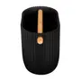 PORTA-UTENSÍLIOS WARRI - PRETO/BAMBU - Foto 3