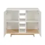 BUFFET 2 PORTAS 90 CM X 39 CM STAND - BRANCO/NATURAL WASHED - Foto 3