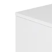BUFFET 2 PORTAS 90 CM X 39 CM STAND - BRANCO/NATURAL WASHED - Foto 8
