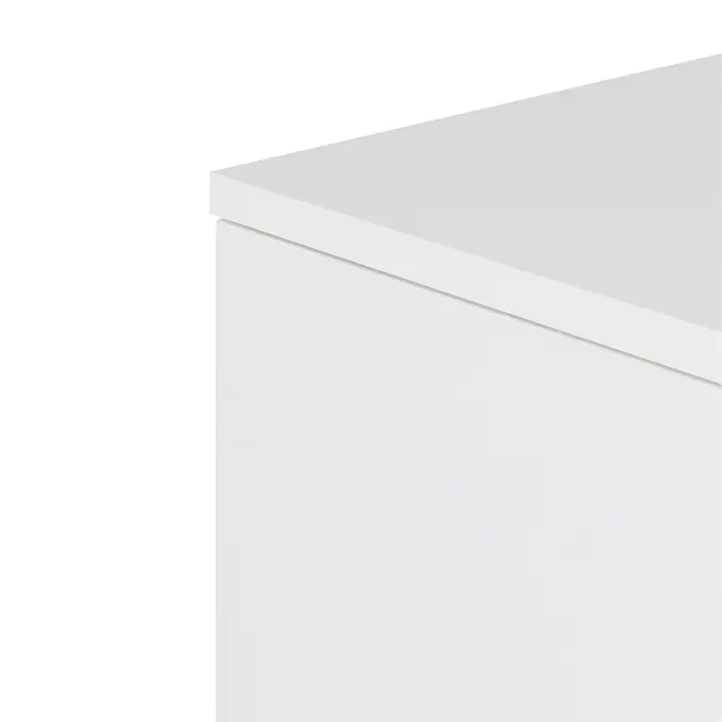 BUFFET 2 PORTAS 90 CM X 39 CM STAND - BRANCO/NATURAL WASHED - Foto 8