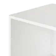 ESCRIVANINHA 1 PORTA 90 CM X 40 CM STAND - BRANCO/NATURAL WASHED - Foto 6
