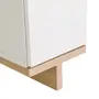 ESCRIVANINHA 1 PORTA 90 CM X 40 CM STAND - BRANCO/NATURAL WASHED - Foto 8