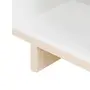 MESA LATERAL 25 CM X 60 CM STAND - BRANCO/NATURAL WASHED - Foto 8