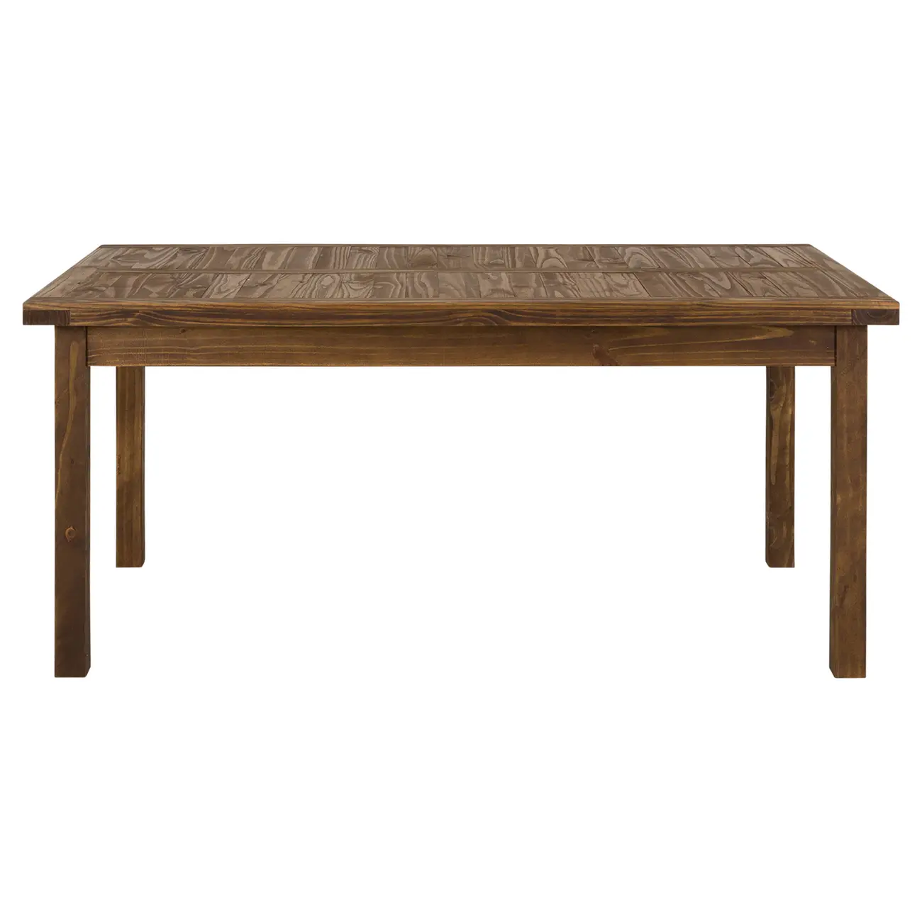 MESA 1,65 M X 90 CM CRATES - ENCERADO CASTANHO - Foto 1