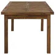 MESA 1,65 M X 90 CM CRATES - ENCERADO CASTANHO - Foto 3