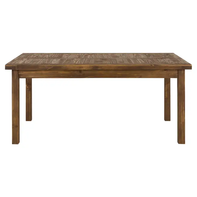 MESA 1,65 M X 90 CM CRATES - ENCERADO CASTANHO - Foto 4