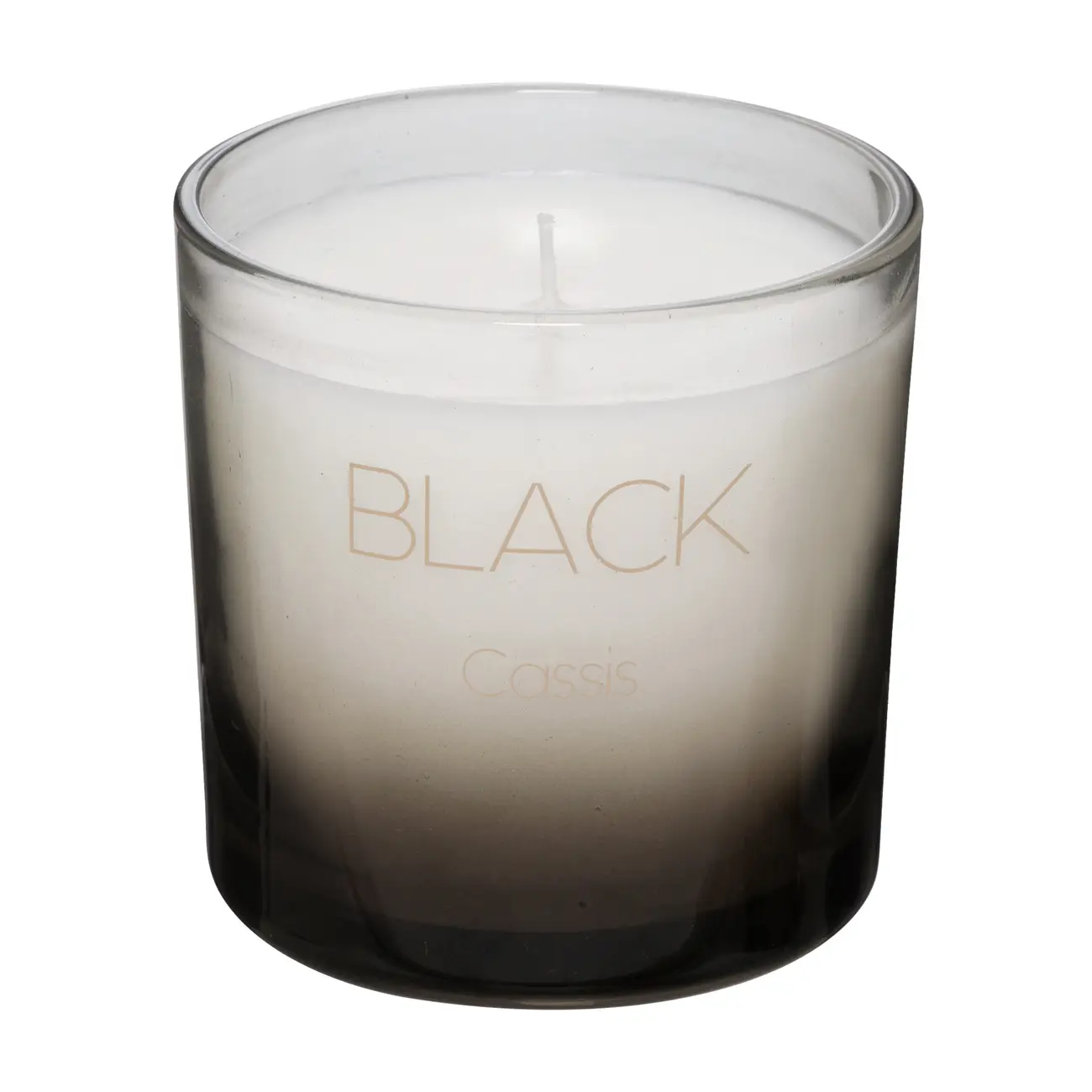 VELA PERFUMADA POTE CASSIS BLACK - PRETO/OURO - Foto 1
