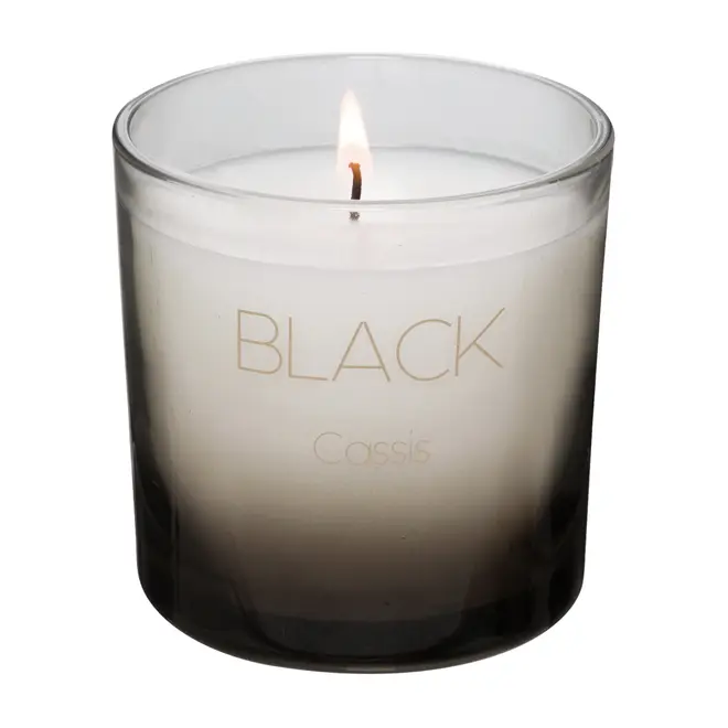 VELA PERFUMADA POTE CASSIS BLACK - PRETO/OURO - Foto 2