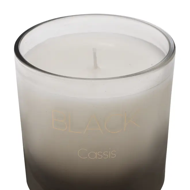 VELA PERFUMADA POTE CASSIS BLACK - PRETO/OURO - Foto 4