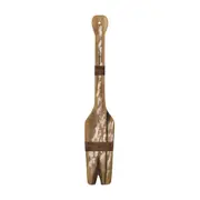 ADORNO DE PAREDE 71 CM BAÍA REMO - BRANCO/PAULOWNIA - Foto 1