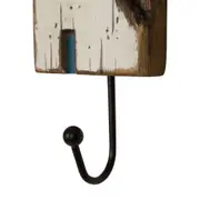 GANCHO BAÍA CASINHA DA VILA - BRANCO/PAULOWNIA - Foto 3