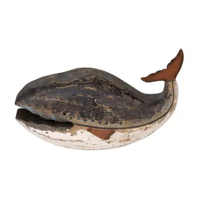 ADORNO MESA BALEIA 17 CM BAÍA