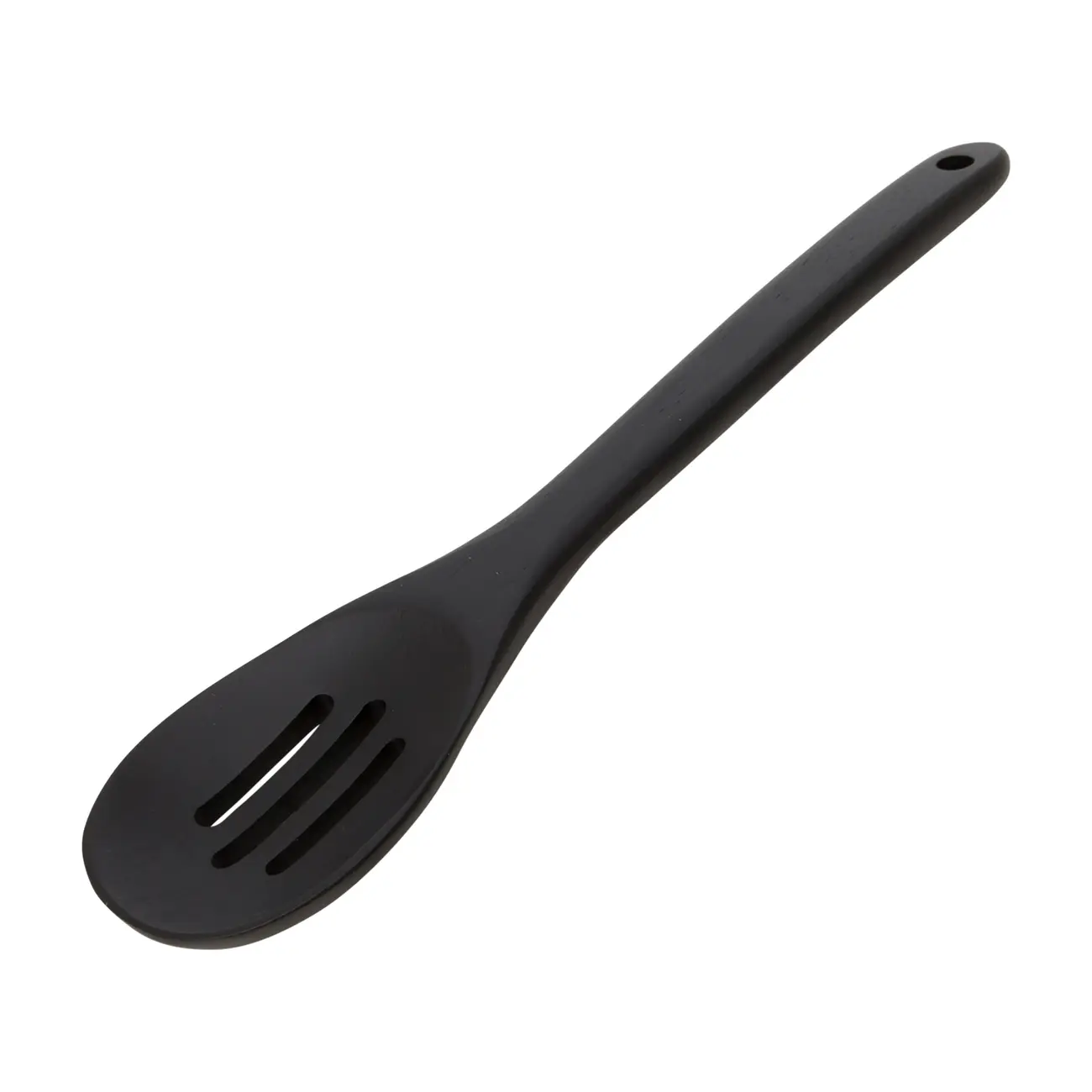 COLHER VAZADA 30 CM EBONY - PRETO - Foto 2