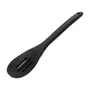 COLHER VAZADA 30 CM EBONY - PRETO - Foto 2