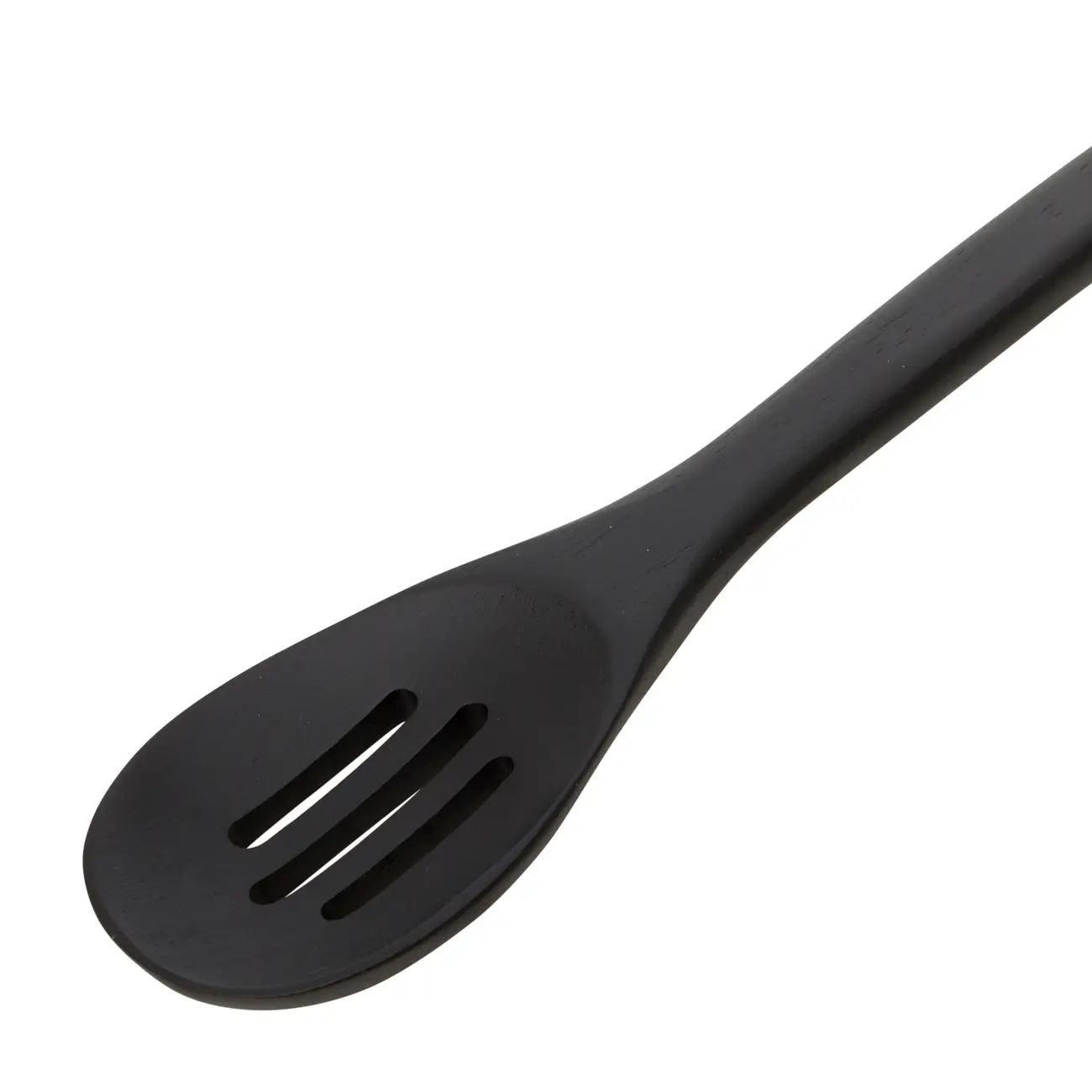 COLHER VAZADA 30 CM EBONY - PRETO - Foto 3