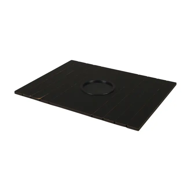 BANDEJA PARA SOFÁ 38 CM X 28 CM LIKELY - PRETO - Foto 4