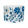 CÚPULA H FOLKSY BLOOM 25 CM X 35 CM - BRANCO/AZUL - Foto 1