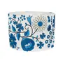 CÚPULA H FOLKSY BLOOM 25 CM X 35 CM - BRANCO/AZUL - Foto 4