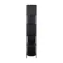 ESTANTE 1 PORTA BASCULANTE 1,04 M X 1,86 M DUNAND - PRETO/PRETO - Foto 5