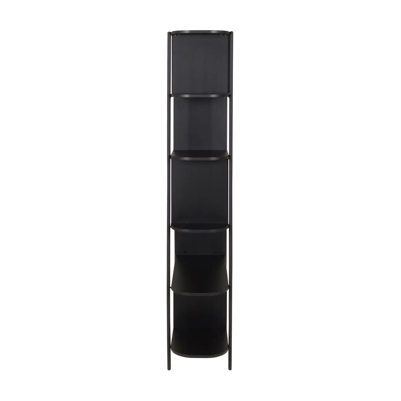 ESTANTE 1 PORTA BASCULANTE 1,04 M X 1,86 M DUNAND - PRETO/PRETO - Foto 5