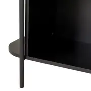 ESTANTE 1 PORTA BASCULANTE 1,04 M X 1,86 M DUNAND - PRETO/PRETO - Foto 7