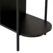 ESTANTE 1 PORTA BASCULANTE 1,04 M X 1,86 M DUNAND - PRETO/PRETO - Foto 8