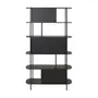 ESTANTE 1 PORTA BASCULANTE 1,04 M X 1,86 M DUNAND - PRETO/PRETO - Foto 11