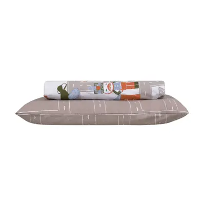 LENÇOL BERÇO 70 CM X 1,30 M COM 2 CRIAMUNDOS
