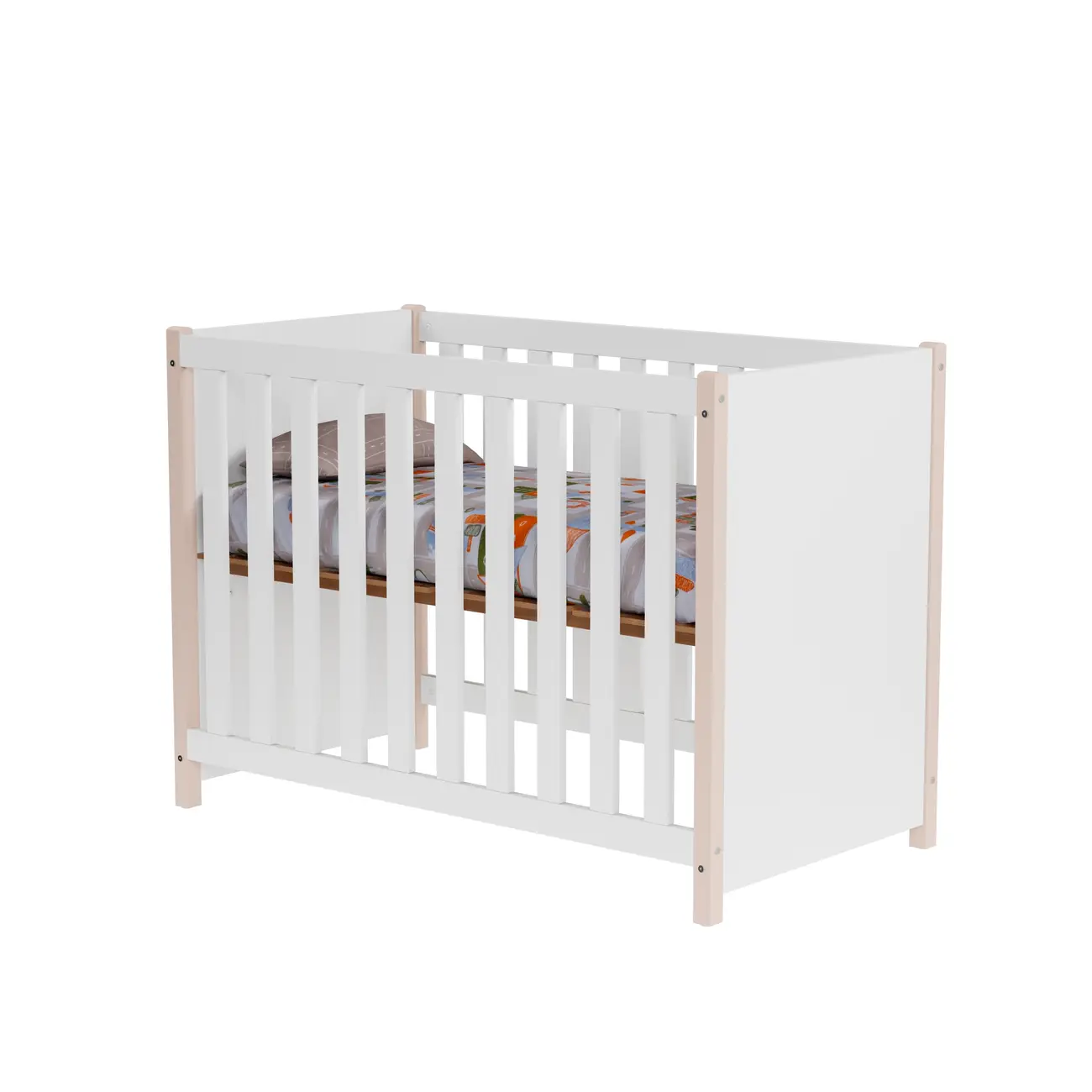 LENÇOL BERÇO 70 CM X 1,30 M COM 2 CRIAMUNDOS - CAMELO/MULTICOR - Foto 7