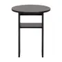 LUNE MESA LATERAL REDONDA 40 CM - PRETO - Foto 2