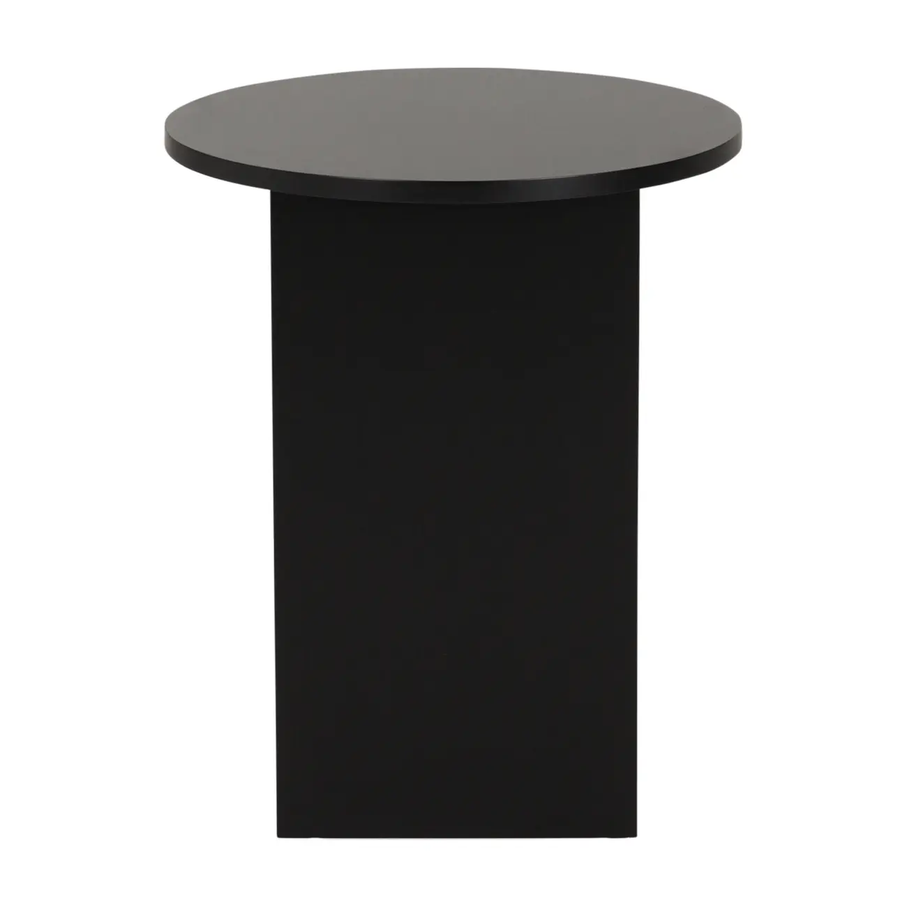 LUNE MESA LATERAL REDONDA 40 CM - PRETO - Foto 3