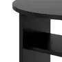 LUNE MESA LATERAL REDONDA 40 CM - PRETO - Foto 4