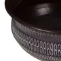 VASO DECORATIVO 24 CM SURMIC - MARROM/BRANCO - Foto 2