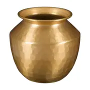 VASO 12 CM ANCESTRAL - OURO VELHO - Foto 1