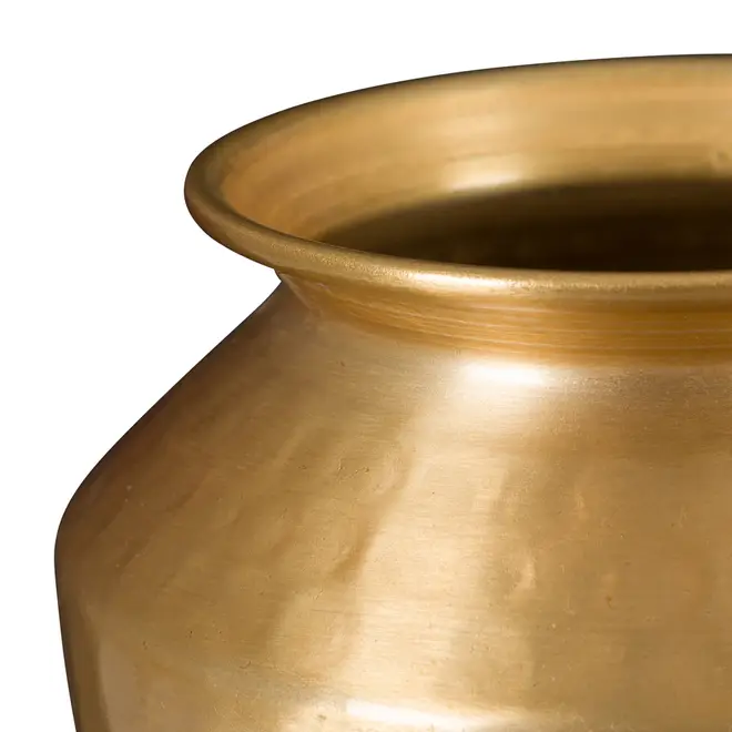 VASO 12 CM ANCESTRAL - OURO VELHO - Foto 2