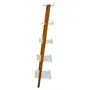 ESTANTE 48 CM X 1,85 M HANNA - NOZES/BRANCO - Foto 3