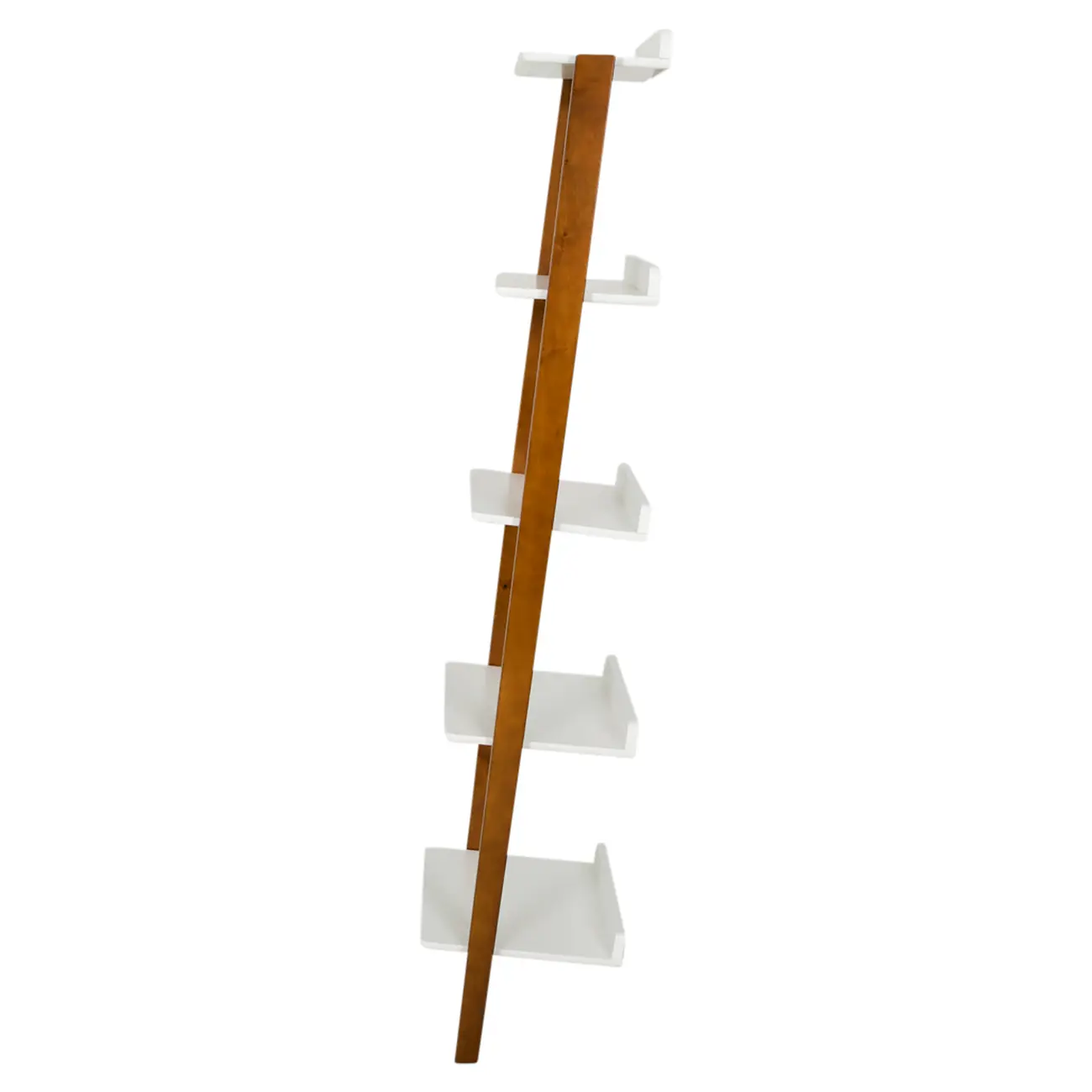 ESTANTE 48 CM X 1,85 M HANNA - NOZES/BRANCO - Foto 3